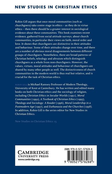 Produktbild: Churchgoing and Christian Ethics