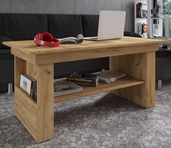 Produktbild: Holz Sofatisch Couchtisch Wohnzimmertisch Kobila