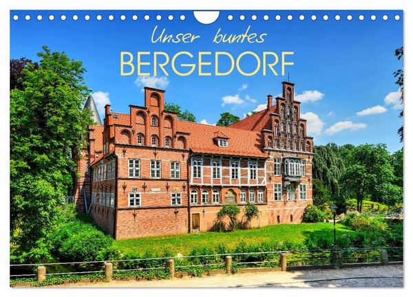 Produktbild: Unser buntes Bergedorf (Wandkalender 2026 DIN A4 quer), CALVENDO Monatskalender