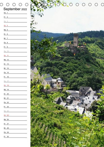 Produktbild: Beilstein - Romantisches Mosel-St&auml;dtchen (Tischkalender 2022 DIN A5 hoch)