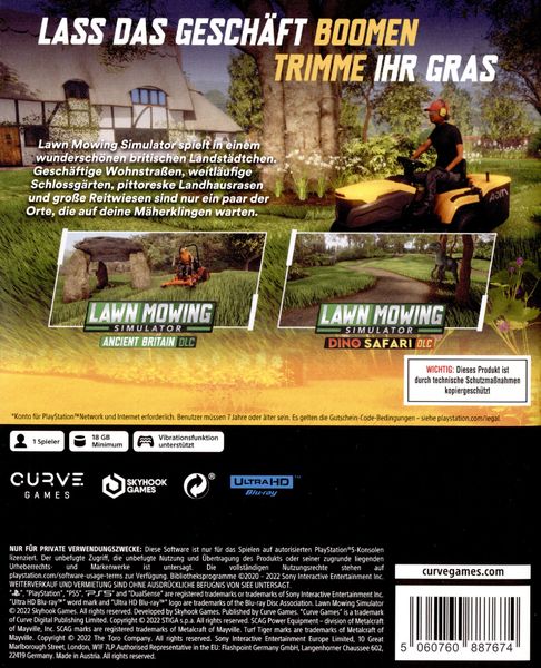 Lawn Mowing Simulator (Landmark für kaufen 5\' \'PlayStation Edition)