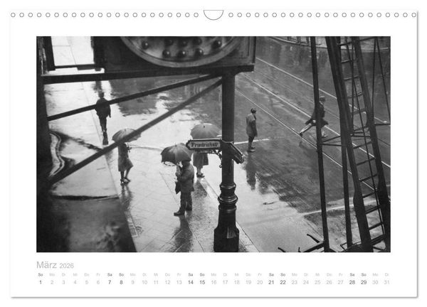 Produktbild: Die Friedrichstrasse - Legend&auml;re Luxusmeile von Berlin (Wandkalender 2026 DIN A3 quer), CALVENDO Monatskalender