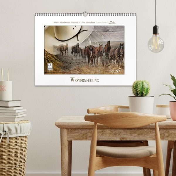 Produktbild: Western-Feeling (Wandkalender 2026 DIN A3 quer), CALVENDO Monatskalender