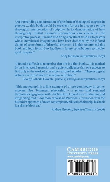 Produktbild: Theological Hermeneutics and 1 Thessalonians