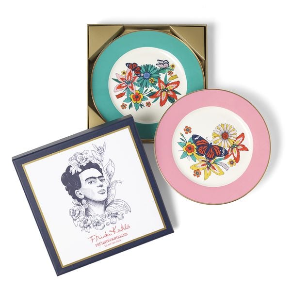 Tellerset 'Frida Kahlo', im Geschenkkarton