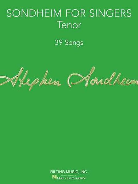 Produktbild: Sondheim for Singers: Tenor