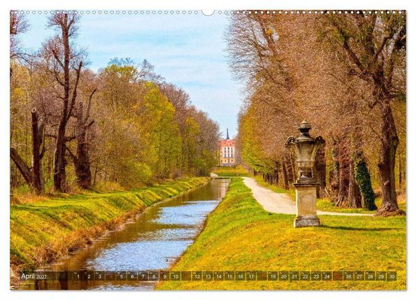 Produktbild: Moritzburg mit Schlossansichten (Wandkalender 2027 DIN A2 quer), CALVENDO Monatskalender