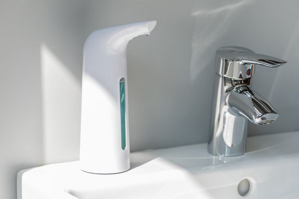 Produktbild: Sensor Desinfektionsmittel- und Seifenspender Mod. Larino, automatischer Infrarot Spender