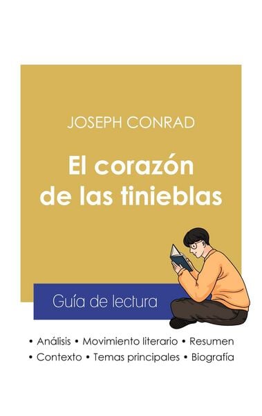 Produktbild: Gu&iacute;a de lectura El coraz&oacute;n de las tinieblas de Joseph Conrad (an&aacute;lisis literario de referencia y resumen completo)