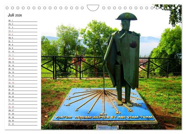 Produktbild: Jakobsweg - Camino Primitivo (Wandkalender 2026 DIN A4 quer), CALVENDO Monatskalender