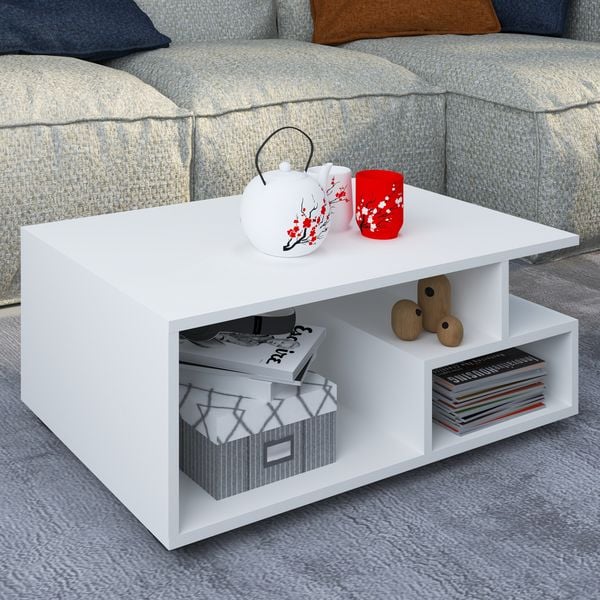 Produktbild: Holz Sofatisch Couchtisch Wohnzimmertisch Sulas