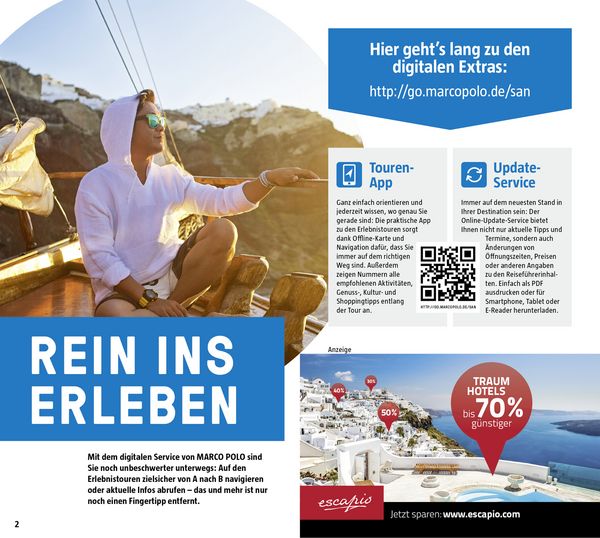 Produktbild: MARCO POLO Reisef&uuml;hrer Santorin