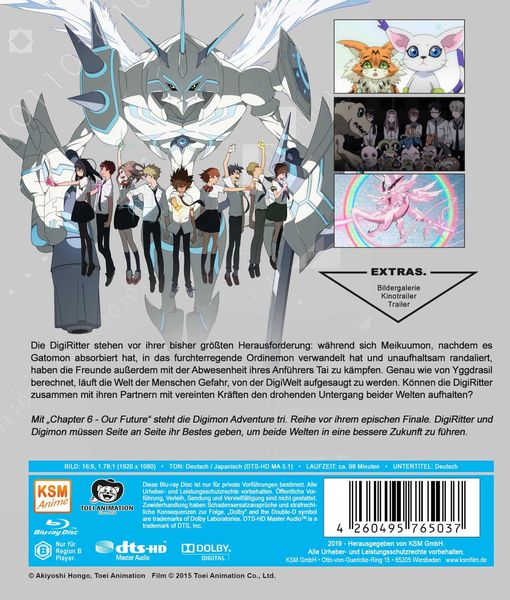 Produktbild: Digimon Adventure tri. Chapter 6 - Our Future
