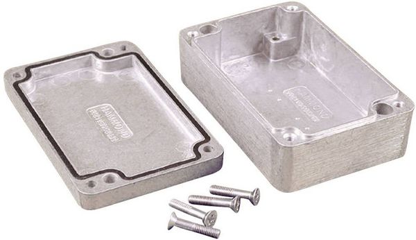 Produktbild: Hammond Electronics 1550Z102 Universal-Geh&auml;use 90 x 36 x 30 Aluminium Natur 1St.