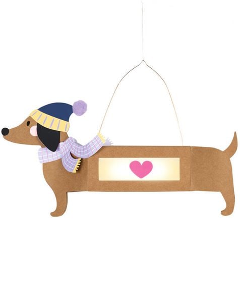 Produktbild: Folia Laternen-Bastelset Autumn Friends