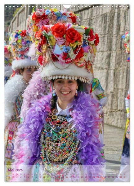 Produktbild: Karneval in Galicien (Wandkalender 2026 DIN A3 hoch), CALVENDO Monatskalender