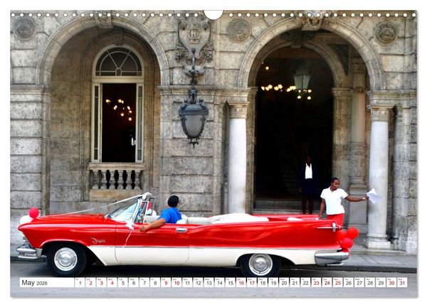 Produktbild: Classic Beauties - Wedding cars in Havana (Wall Calendar 2026 DIN A3 landscape), CALVENDO 12 Month Wall Calendar