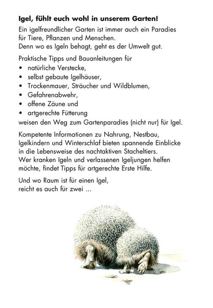 Der igelfreundliche Garten
