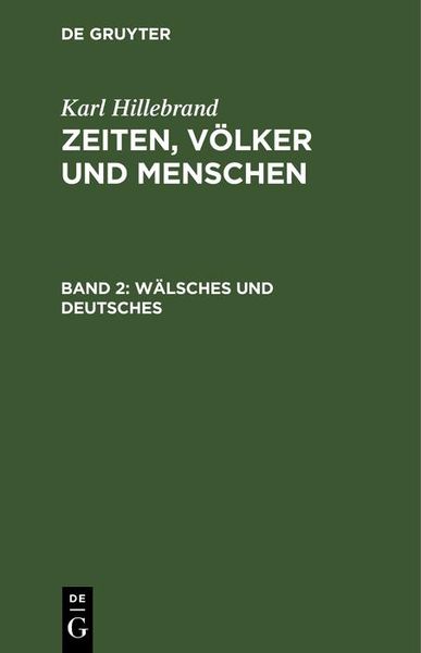 Produktbild: W&auml;lsches und Deutsches