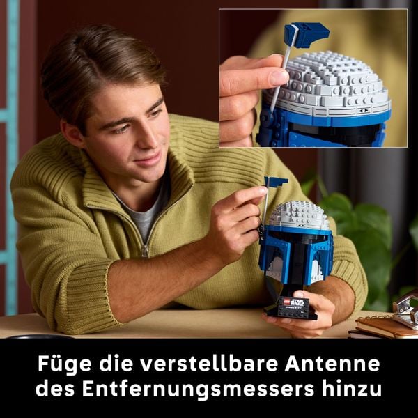 Produktbild: LEGO Star Wars 75408 Angriff der Klonkrieger: Jango Fett Helm