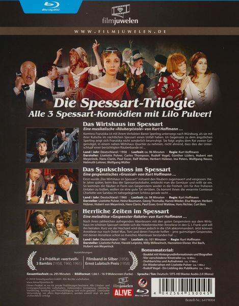 Produktbild: Die Spessart-Trilogie