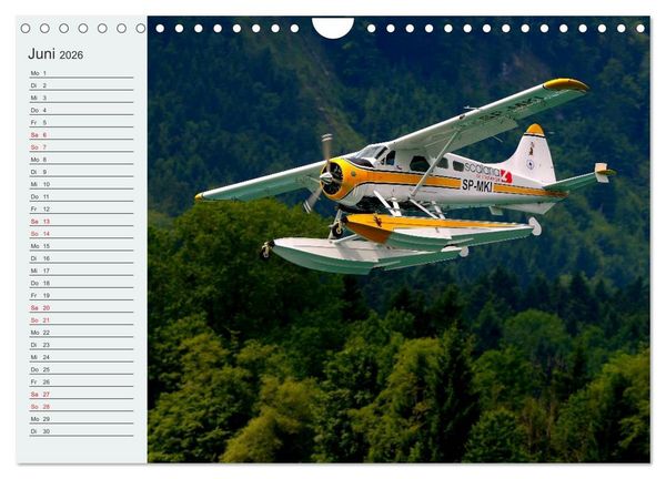 Produktbild: Faszination Wasserflugzeuge (Wandkalender 2026 DIN A4 quer), CALVENDO Monatskalender