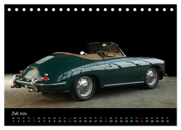 Produktbild: Classic 356 (Tischkalender 2026 DIN A5 quer), CALVENDO Monatskalender