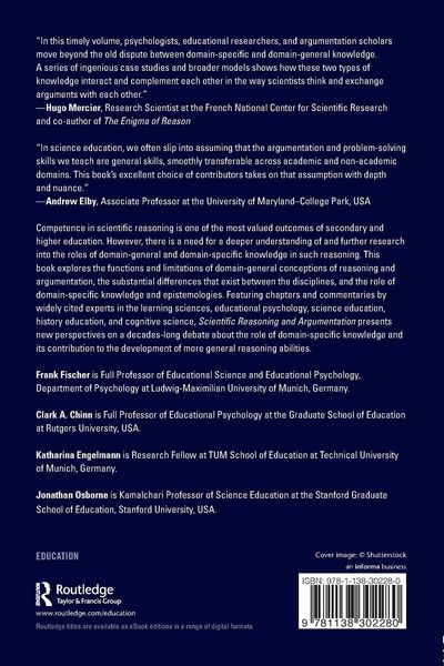 Produktbild: Scientific Reasoning and Argumentation