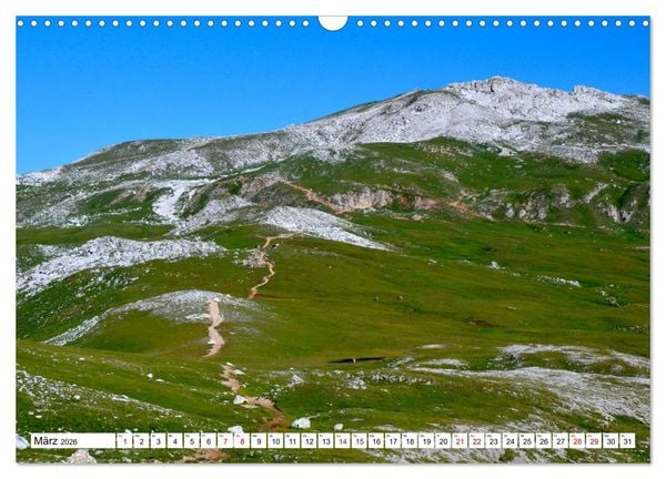 Produktbild: Der Schlern - Magie und Mythos im Herzen der Dolomiten (Wandkalender 2026 DIN A3 quer), CALVENDO Monatskalender