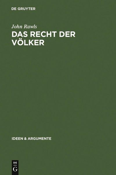 Produktbild: Das Recht der V&ouml;lker