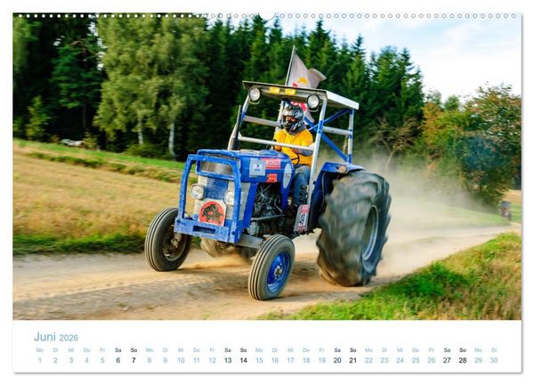 Produktbild: Traktorrennen - die 24 Stunden von Reingers (hochwertiger Premium Wandkalender 2026 DIN A2 quer), Kunstdruck in Hochglanz