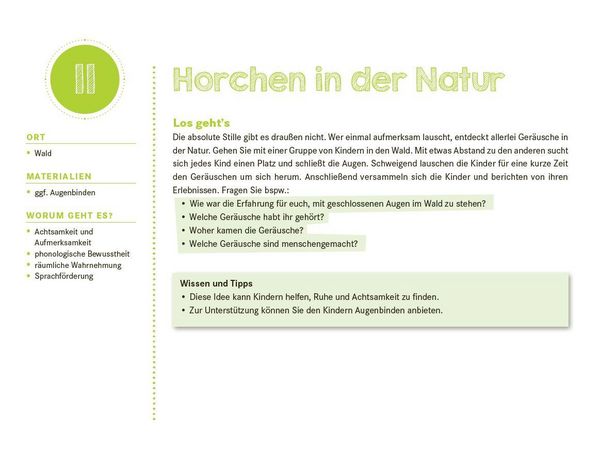 Produktbild: 52 Blitzideen: Natur