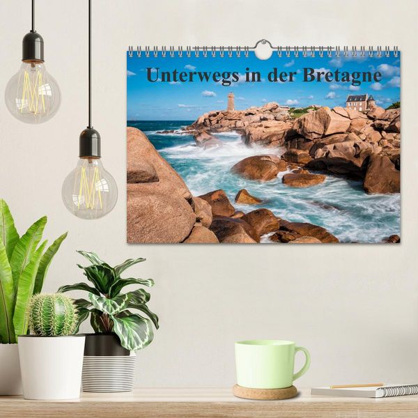 Produktbild: Unterwegs in der Bretagne (Wandkalender 2026 DIN A4 quer), CALVENDO Monatskalender