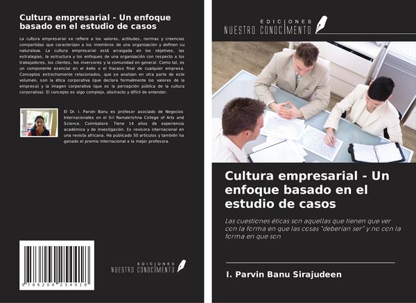 Produktbild: Cultura empresarial - Un enfoque basado en el estudio de casos