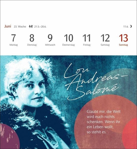 Produktbild: Starke Frauen Postkartenkalender 2027 - Kalender mit 53 Karten