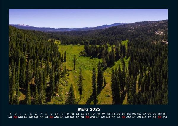 Produktbild: Berge 2025 Fotokalender DIN A4