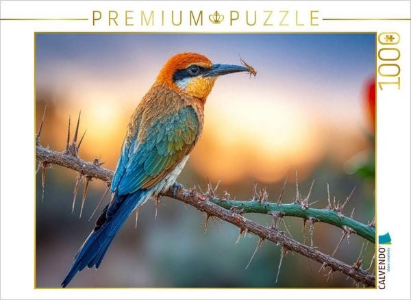 Produktbild: CALVENDO Puzzle Mit sicherem Schnabel wird die Beute pr&auml;sentiert | 1000 Teile Lege-Gr&ouml;&szlig;e 64x48cm Foto-Puzzle f&uuml;r gl&uuml;ckliche Stunden