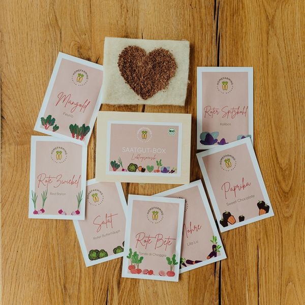 Produktbild: Bio-Saatgutbox Lieblingsmensch