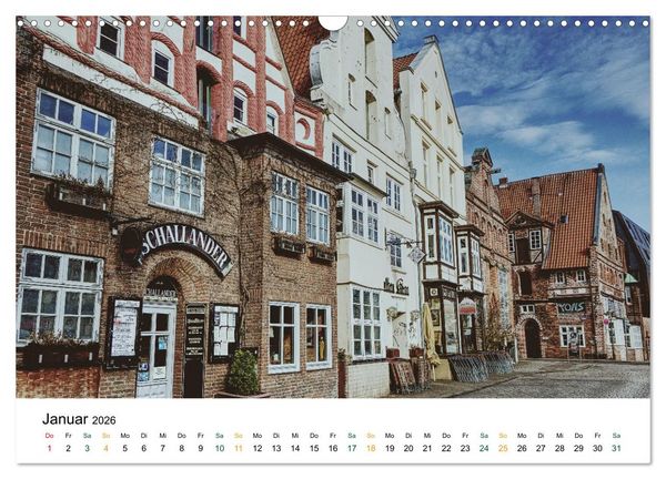 Produktbild: L&uuml;neburg (Wandkalender 2026 DIN A3 quer), CALVENDO Monatskalender