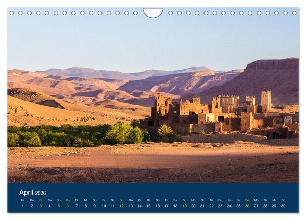 Produktbild: Marokko Traumlandschaften (Wandkalender 2026 DIN A4 quer), CALVENDO Monatskalender