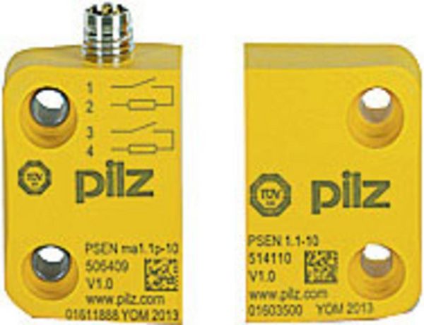 PILZ 506411 PSEN ma1.1p-10/PSEN1.1-10/3mm Magnetischer Sicherheitsschalter 24 V/DC IP65, IP67 1 St.