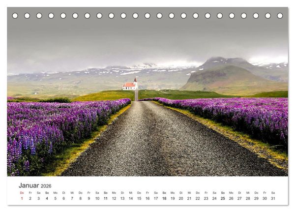 Produktbild: Weisheit - Der Weg ist das Ziel (Tischkalender 2026 DIN A5 quer), CALVENDO Monatskalender