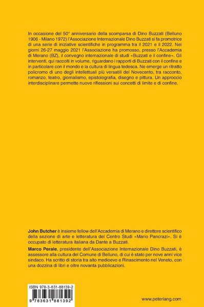 Produktbild: Buzzati e il confine