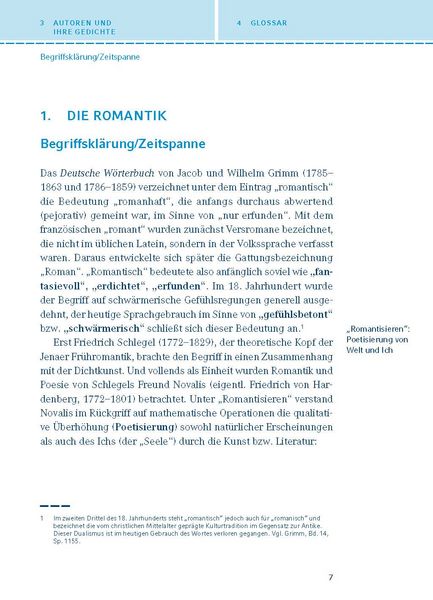 Produktbild: Lyrik der Romantik