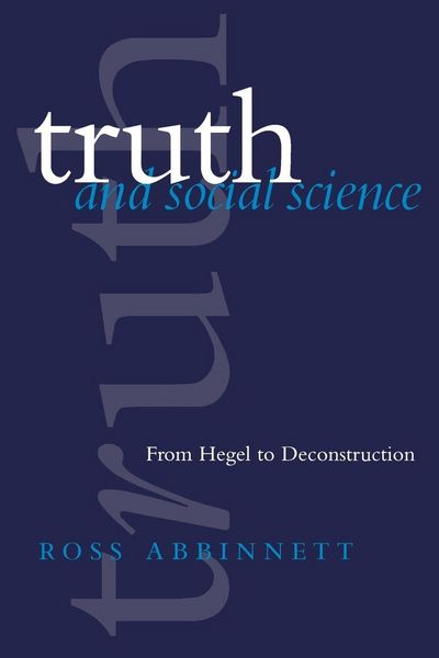 Produktbild: Truth and Social Science