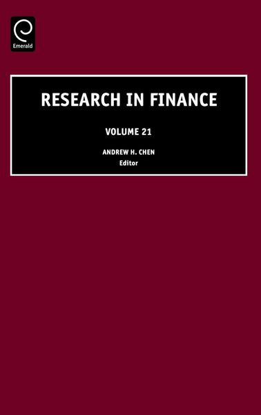 Produktbild: Research in Finance