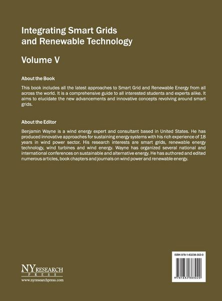 Produktbild: Integrating Smart Grids and Renewable Technology