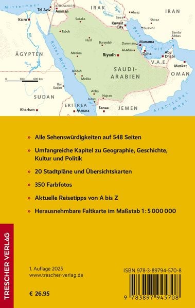 Produktbild: TRESCHER Reiseführer Saudi-Arabien