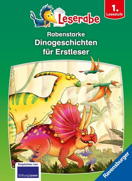 Produktbild: Leserabe Sonderausgaben - Rabenstarke Dinogeschichten f&uuml;r Erstleser