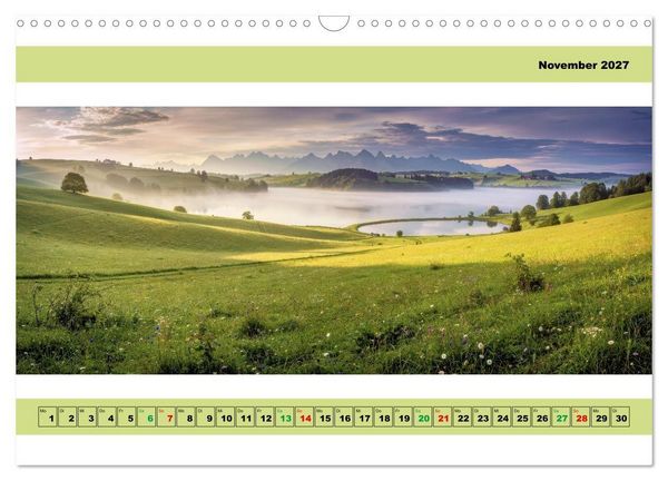 Produktbild: Naturaufnahmen - Panorama (Wandkalender 2027 DIN A3 quer), CALVENDO Monatskalender
